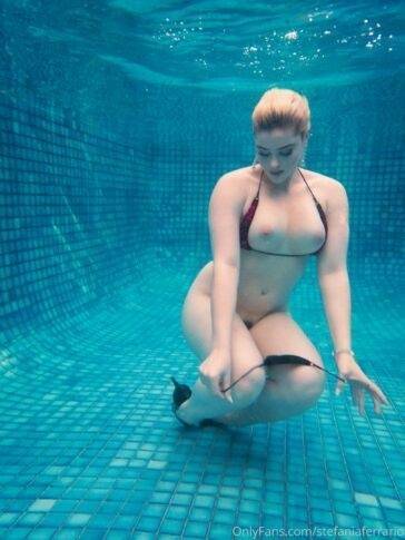 Stefania Ferrario Nude Underwater Pool Onlyfans Set Leaked - Australia on fansgirls.net
