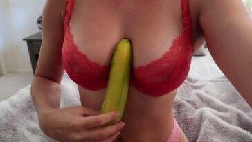 Christina Khalil Banana Deepthroat Onlyfans Video on fansgirls.net