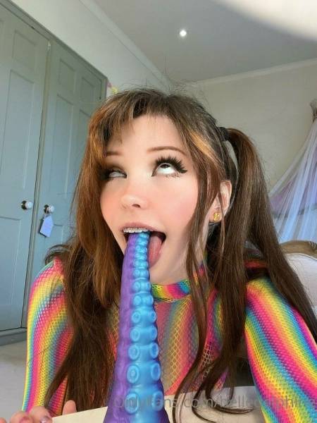 Belle Delphine Tentacle Dildo Blowjob Onlyfans Set Leaked on fansgirls.net