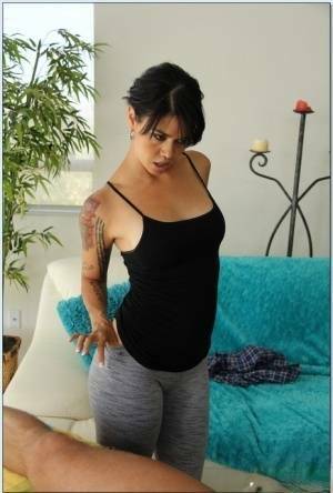 Horny asian MILF Dana Vespoli gives a blowjob and gets fucked hardcore on fansgirls.net