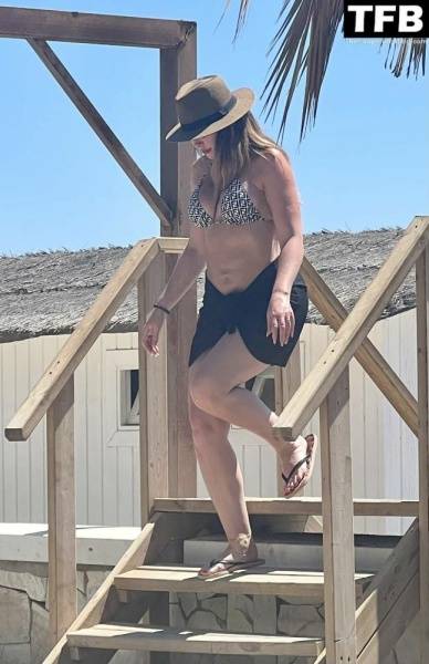 Natasha Hamilton Looks Hot in a Bikini While on Holiday in Marbella on fansgirls.net