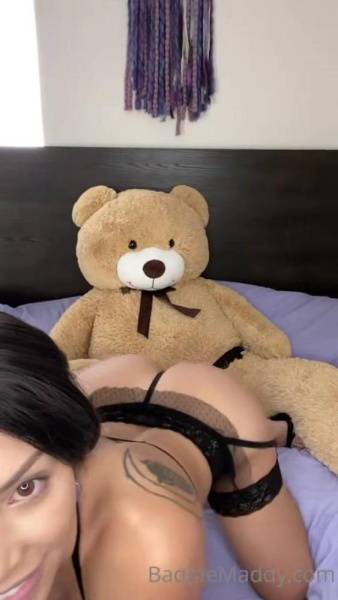Maddy Belle Nude Teddy Bear Sex OnlyFans Video Leaked on fansgirls.net