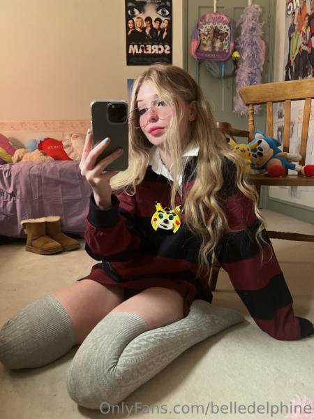 Belle Delphine Thong Ass Sonichu Selfie Onlyfans Set Leaked on fansgirls.net