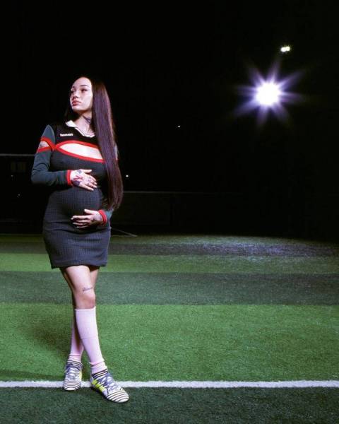 Bhad Bhabie Nipple Pokies Pregnant Onlyfans Set Leaked on fansgirls.net
