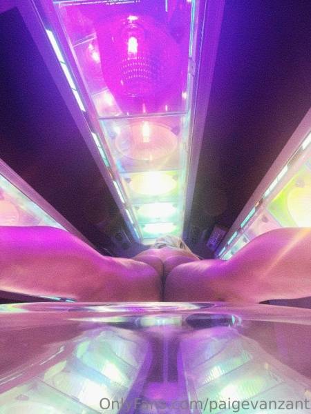 Paige VanZant Nude Tanning Bed Onlyfans Set Leaked on fansgirls.net