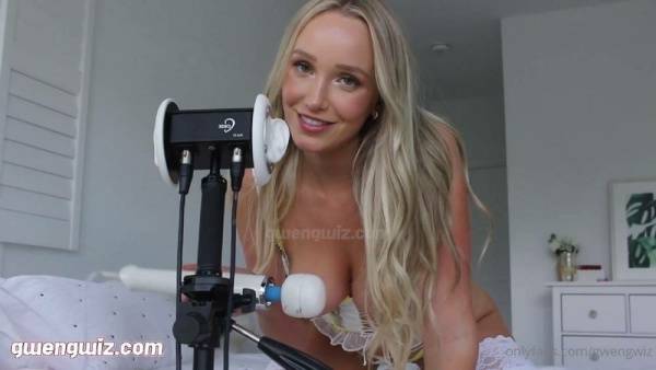 GwenGwiz ASMR DIldo JOI Onlyfans Video Leaked on fansgirls.net