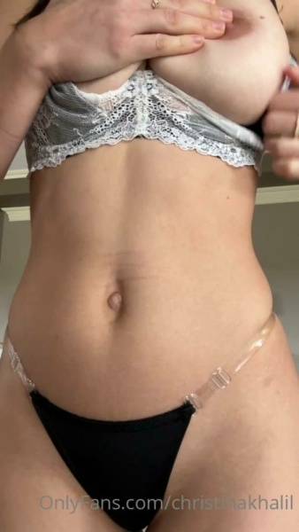 Christina Khalil Nipple Slip Topless Strip Onlyfans Video Leaked - Usa on fansgirls.net