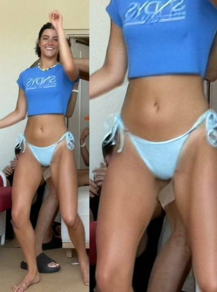 Charli D 19Amelio Bikini Camel Toe Video Leaked - Usa on fansgirls.net