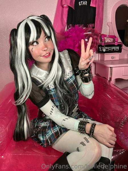 Belle Delphine Nude Frankie Stein Cosplay Onlyfans Set Leaked on fansgirls.net