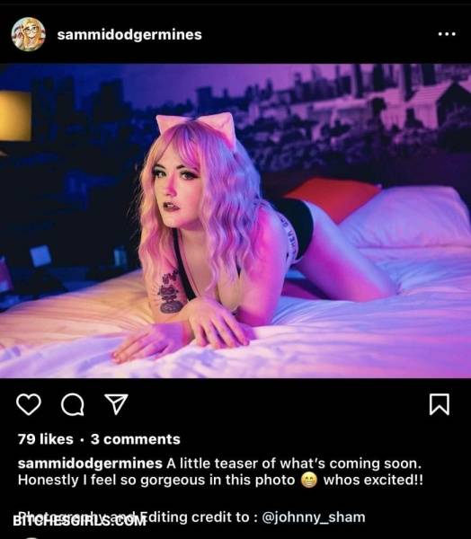 Sammi Dodger Nude Twitch - Sammi Patreon Leaked Nude Photos on fansgirls.net