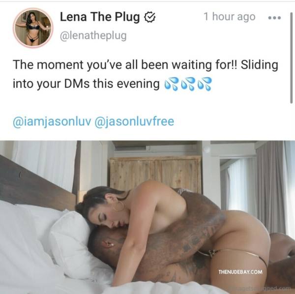 FULL VIDEO: Lena The Plug Nude Jason Luv BBC! NEW on fansgirls.net