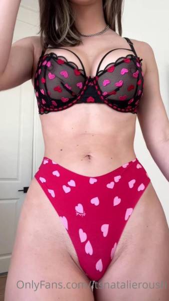 Natalie Roush Nude Valentines Panties Haul Onlyfans Video Leaked on fansgirls.net
