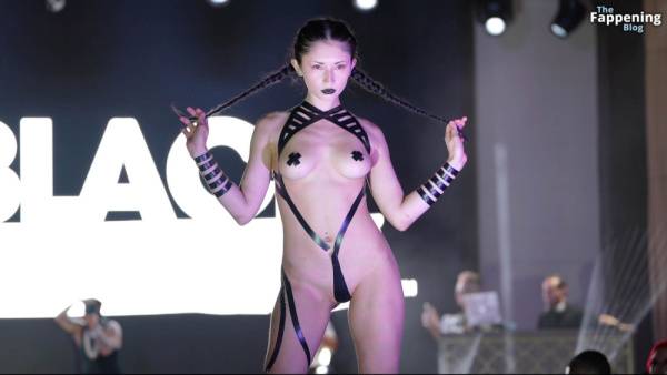 Sexy Models Walk the Runway for the Black Tape Project Fashion Show (46 Photos) on fansgirls.net