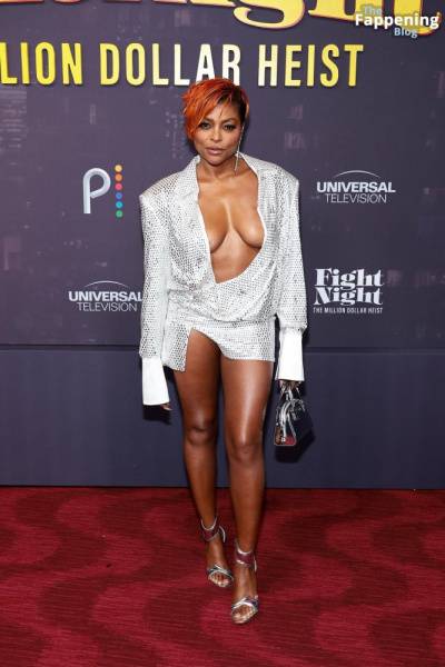 Taraji P. Henson Displays Her Sexy Boobs at the ‘Fight Night: The Million Dollar Heist’ Premiere (55 Photos) - New York on fansgirls.net