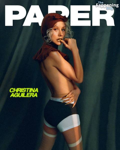 Christina Aguilera Sexy & Topless – Paper Magazine (17 Photos) on fansgirls.net